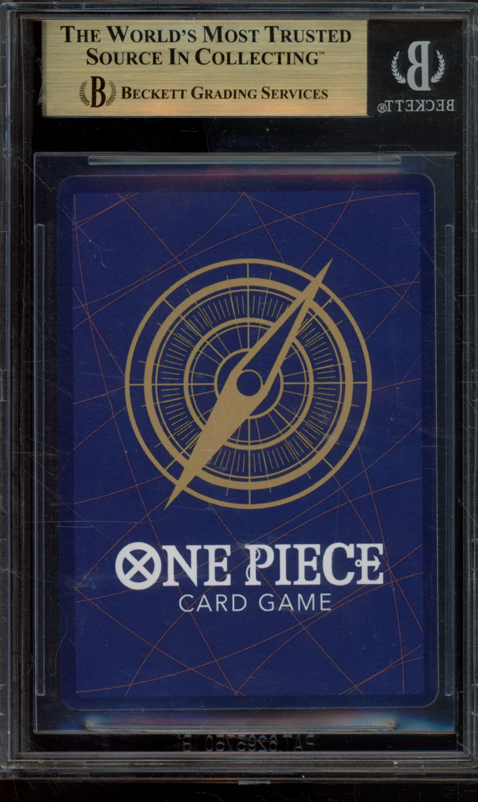 MONKEY.D.LUFFY TR 2025 ONE PIECE CARD GAME CARRYING ON HIS WILL BGS 9.5 - Image 2