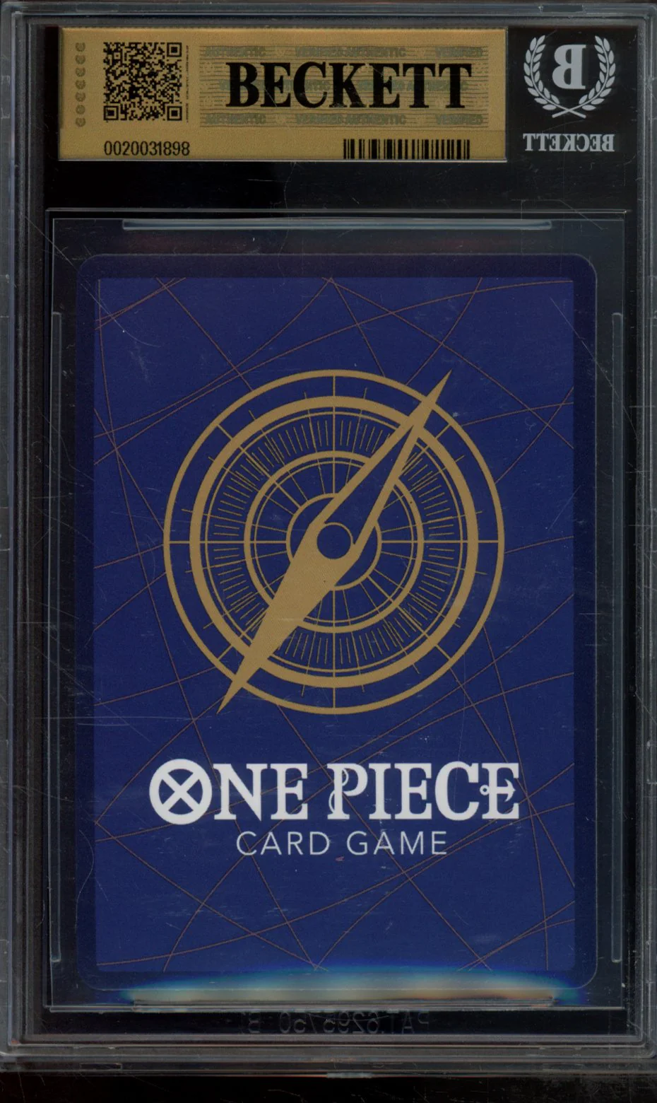 MONKEY.D.LUFFY SEC 2023 ONE PIECE CARD GAME AWAKENING OF THE NEW ERA BGS 9.5 - Image 2