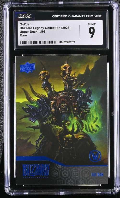 GUL'DAN BLIZZARD LEGACY COLLECTION RARE #98 2023 ENGLISH CGC 9