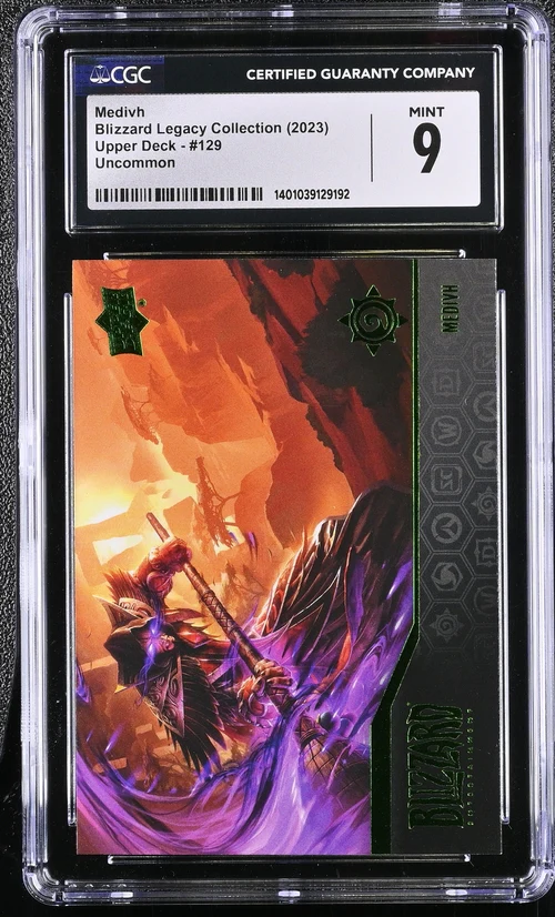 MEDIVH BLIZZARD LEGACY COLLECTION UNCOMMON #129 2023 ENGLISH CGC 9