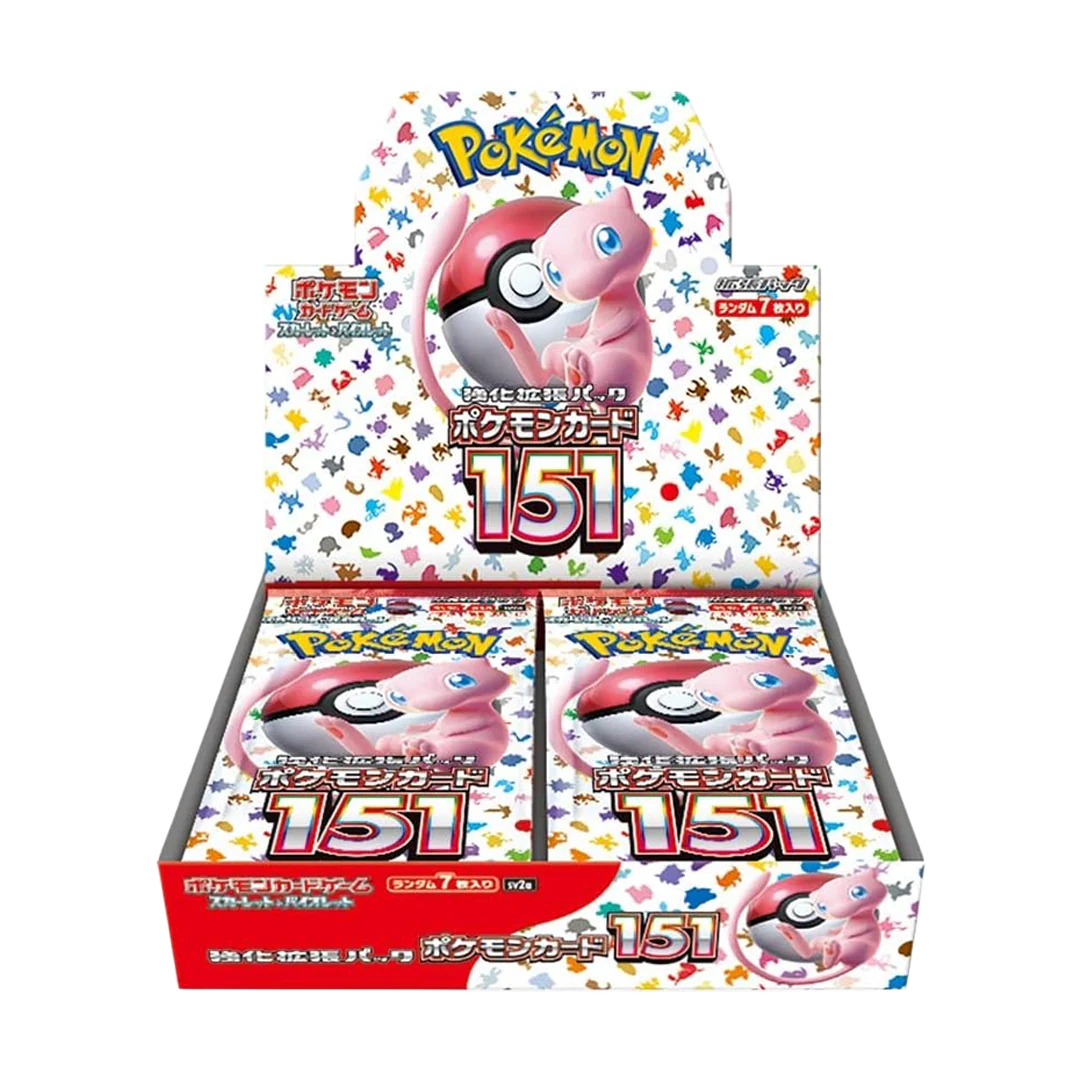 151 Japanese Pokemon Booster Box