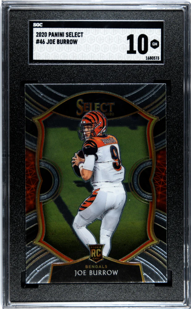 JOE BURROW #46 2020 PANINI SELECT - SGC 10 GEM