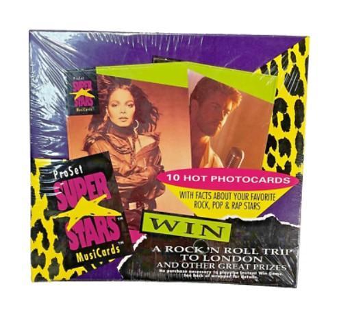 1991 Pro Set Super Stars Sealed Box