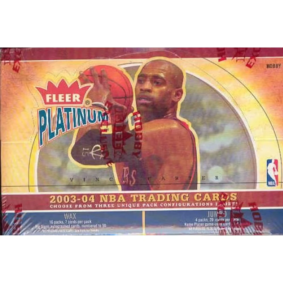 2003-04 Fleer Platinum Basketball Hobby Box