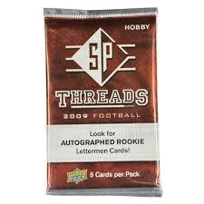 2009 Upper Deck SP Threads Football Pack