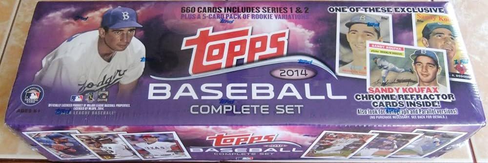 2014 TOPPS BASEBALL COMPLETE SET SEALED
