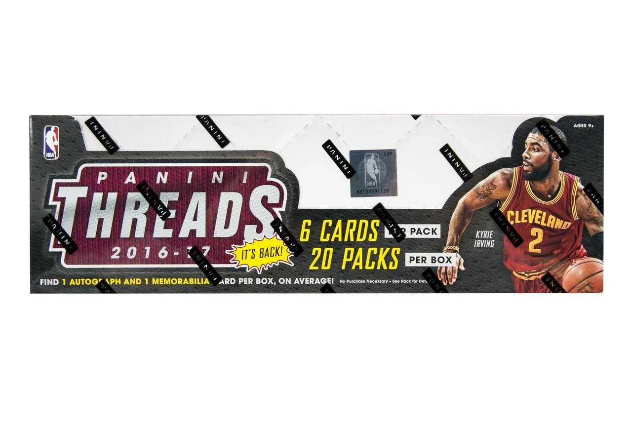 2016-17 Panini Threads Basketball Hobby Box