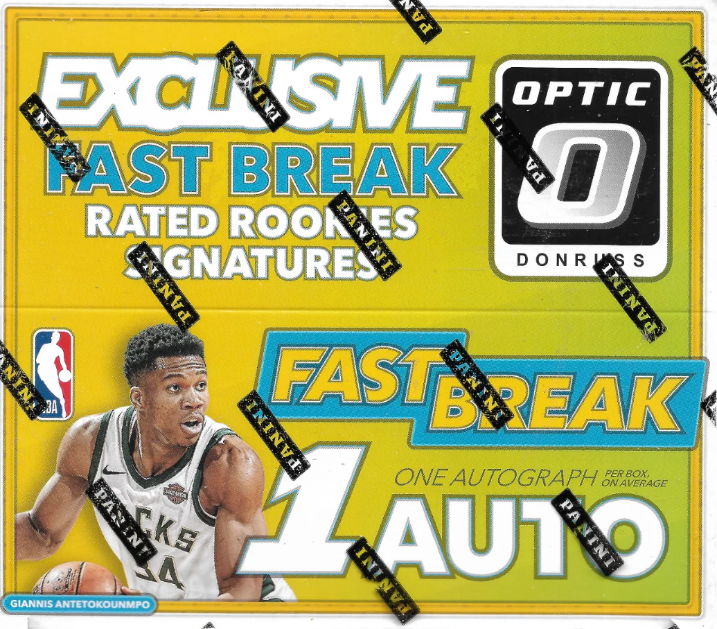 2017-18 Donruss Optic Basketball Fast Break Box