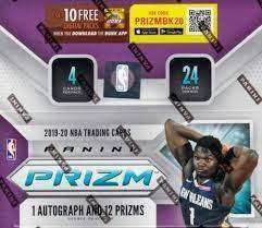 2019-20 Prizm Basketball Retail Box
