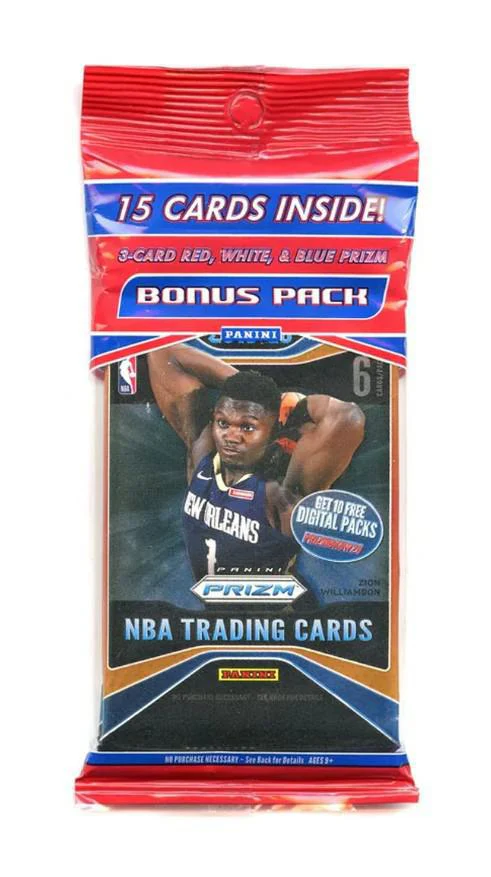 2019-20 Prizm NBA Basketball Cello Pack