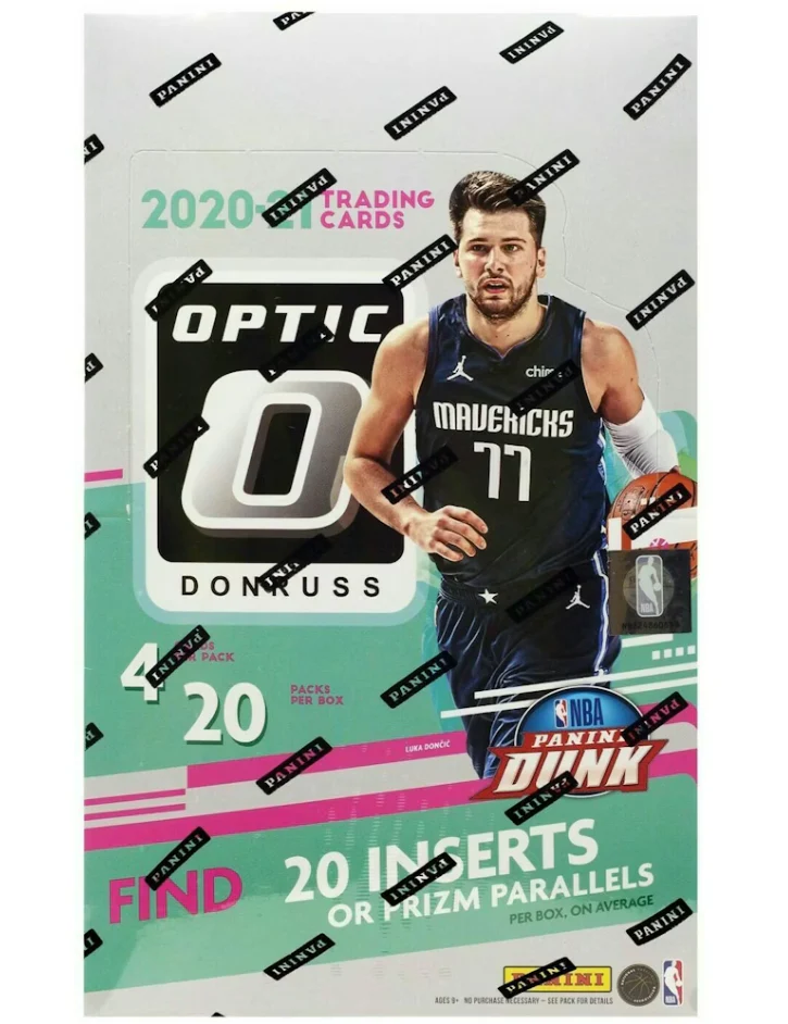 2020-21 Donruss Optic Basketball Retail Box