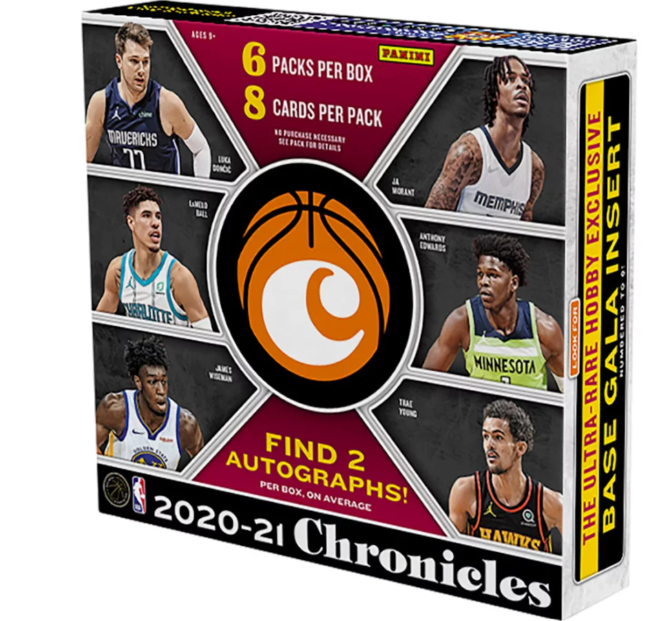 2020-21 Panini Chronicles Basketball Hobby Box