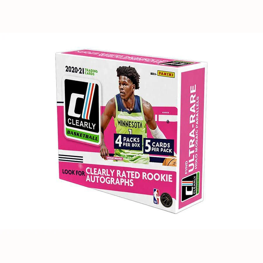 2020-21 Panini Donruss Clearly Basketball Hobby Box
