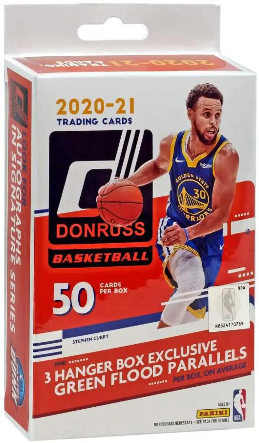 2020-21 Panini Donruss NBA Basketball Hanger Box