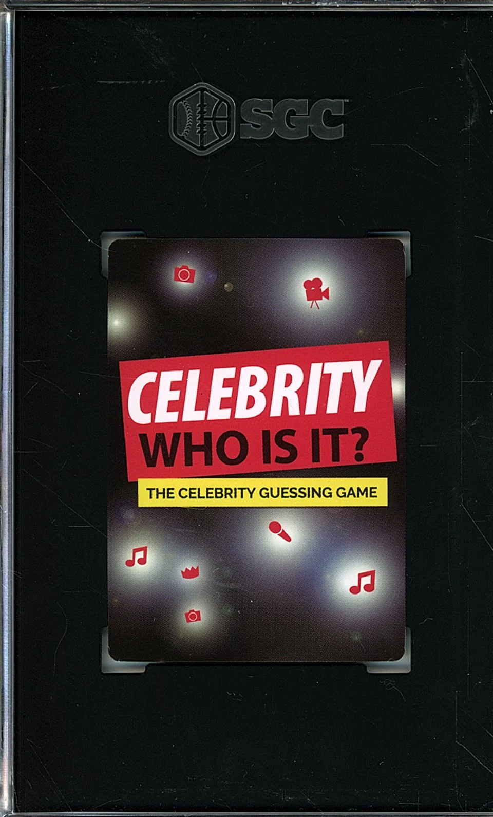 2020 PALADONE TAYLOR SWIFT #1 CELEBRITY WHO IS IT? BLUE BORDER SGC 9 - Image 2