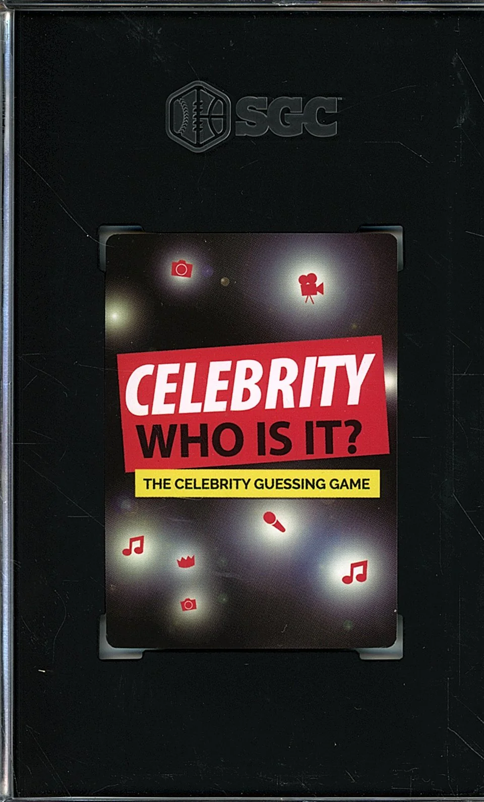 2020 PALADONE TAYLOR SWIFT #1 CELEBRITY WHO IS IT? BLUE BORDER SGC 9 - Image 2