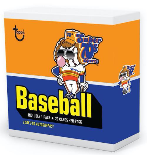 2020 Topps Baseball Super 70s Box
