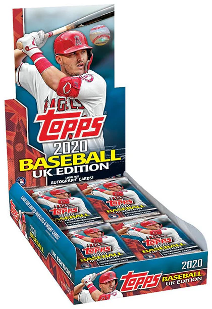 2020 Topps Baseball UK Edition Hobby Box