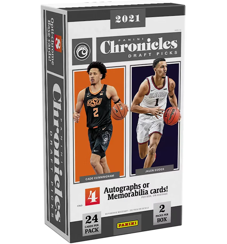 2021-22 Panini Chronicles Draft Picks Collegiate Basketball Hobby Box