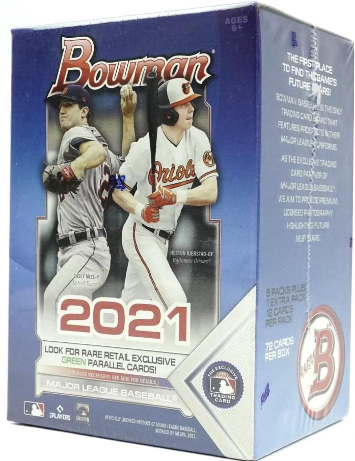 2021 Bowman Baseball Blaster Box