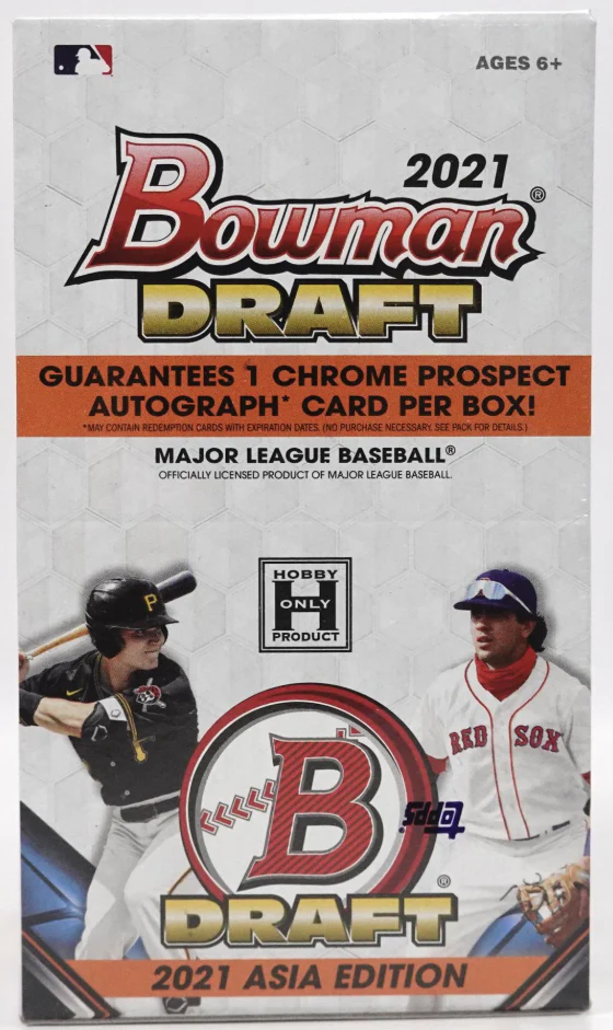 2021 Bowman Draft Baseball Asia Hobby Box