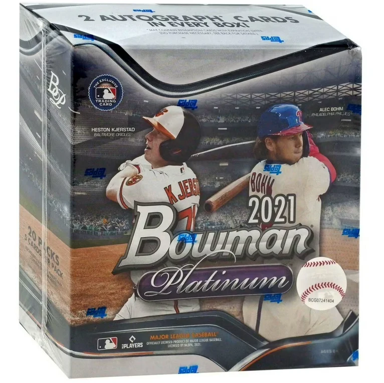 2021 Bowman Platinum Baseball Mega Box