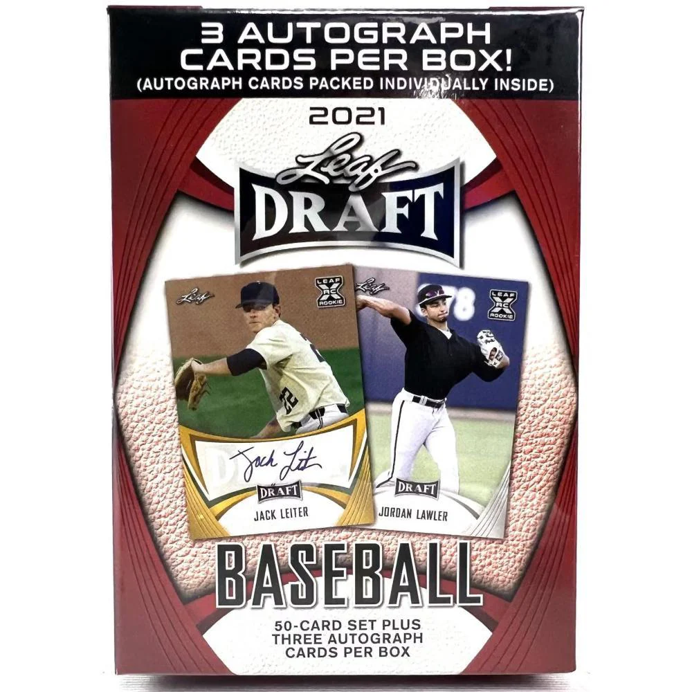 2021 Leaf Draft Baseball Blaster Box