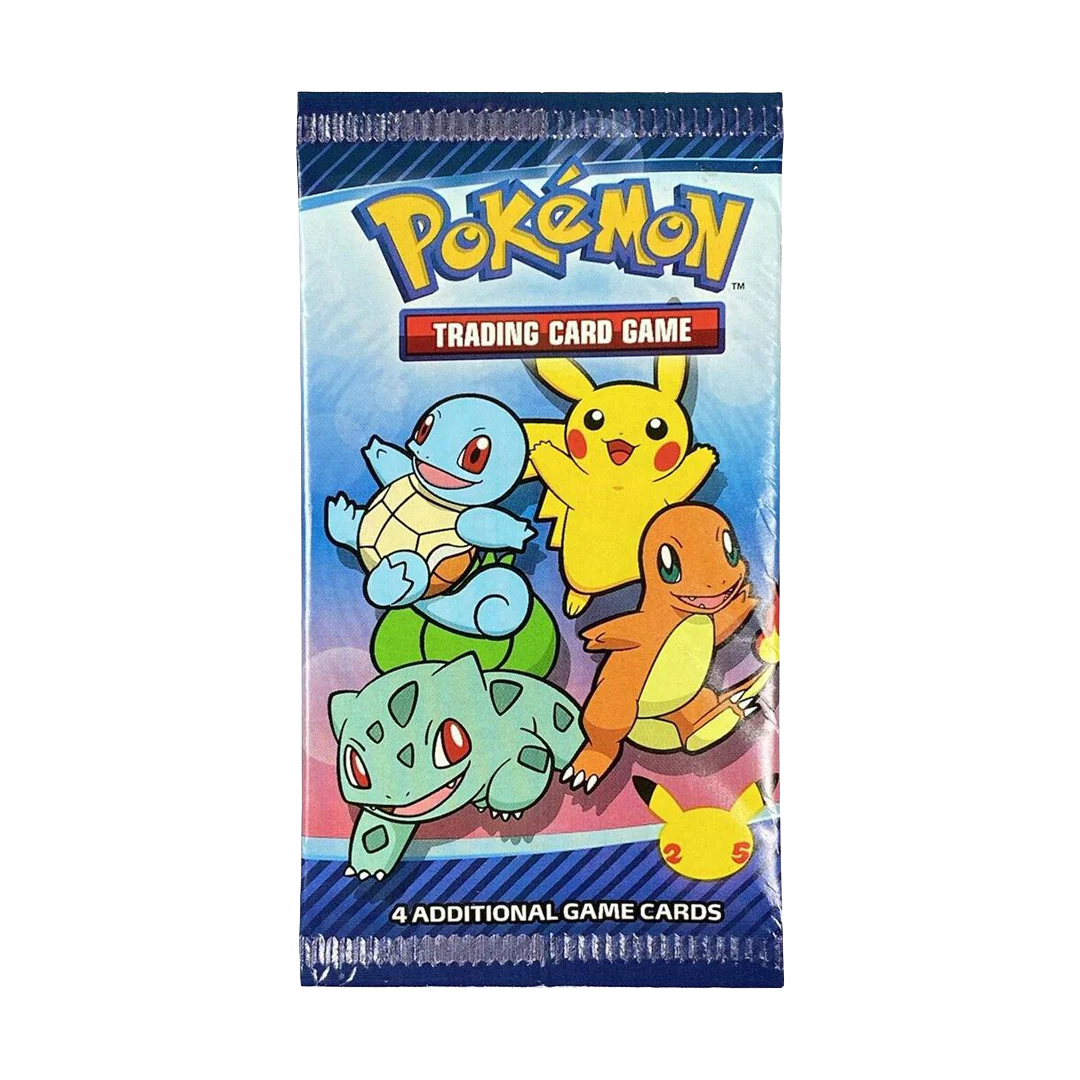2021 McDonald's 25th Anniversary Pokemon Booster Pack