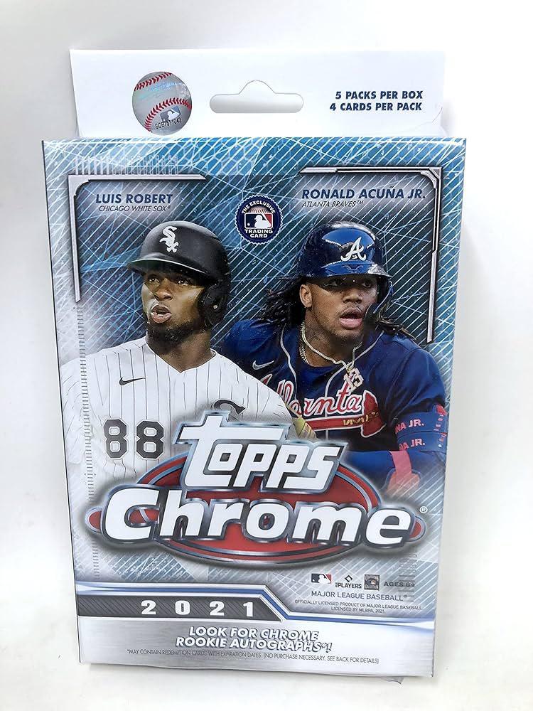 2021 TOPPS CHROME HANGER BOX