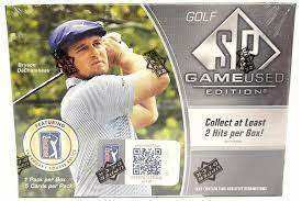 2021 Upper Deck SP Game Used Golf Hobby Box