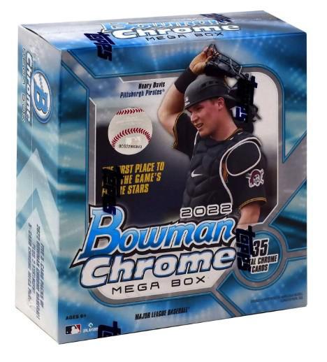 2022 Bowman Chrome Baseball Mega Box