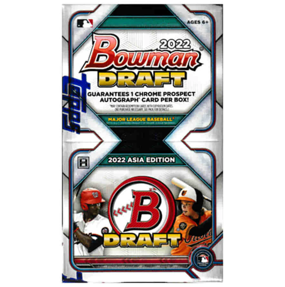 2022 Bowman Draft Baseball Asia Edition Box
