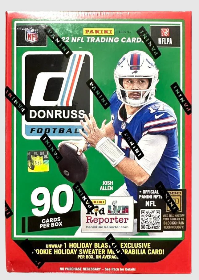 2022 Panini Donruss Football Holiday Blaster Box