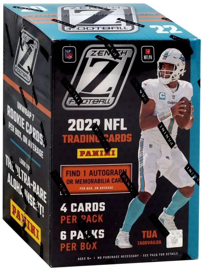 2022 Panini Zenith Football Blaster Box