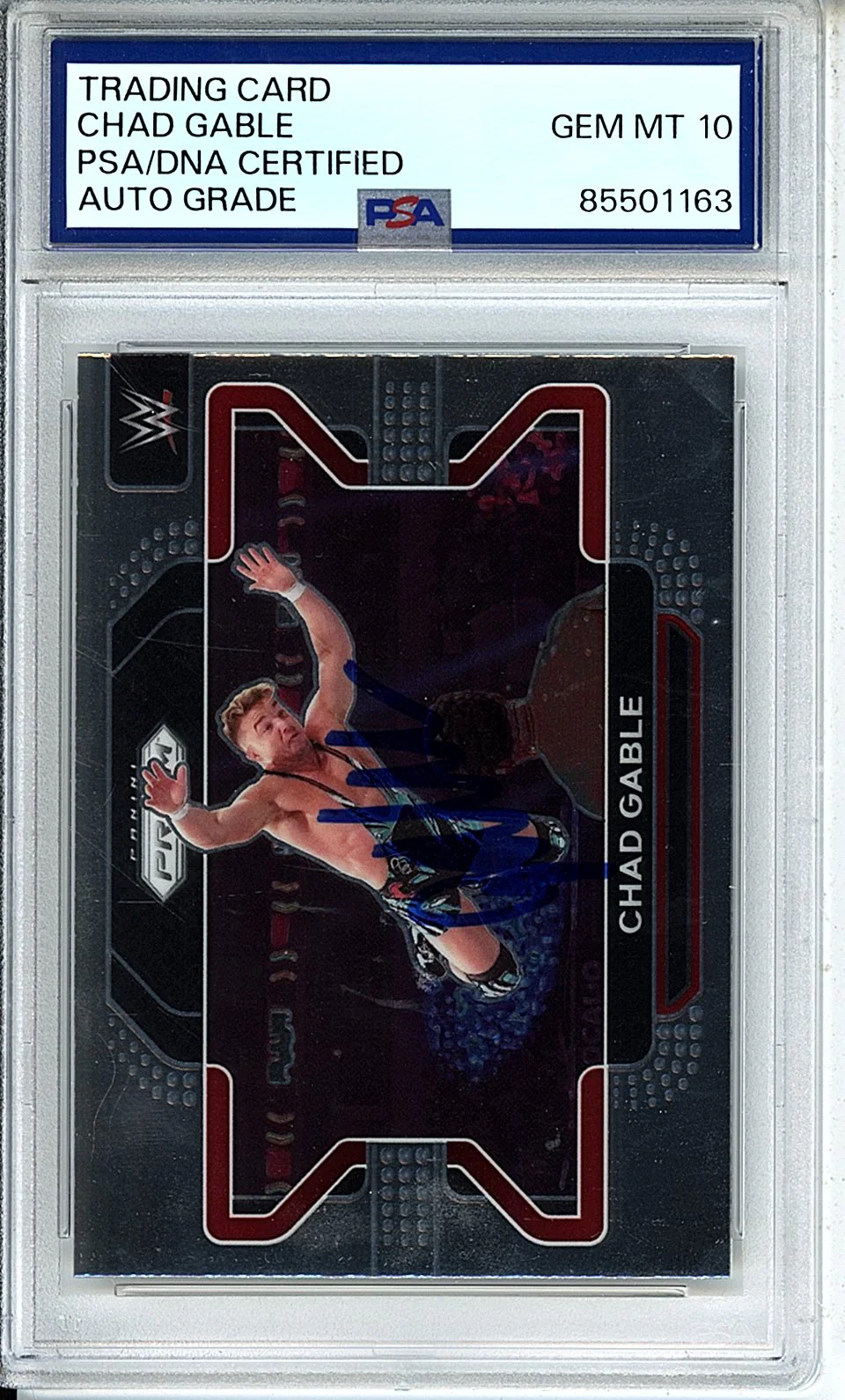 2022 PRIZM CHAD GABLE #79 PSA DNA AUTO