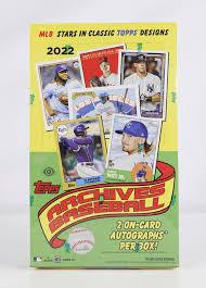 2022 Topps Archives Baseball Blaster Box