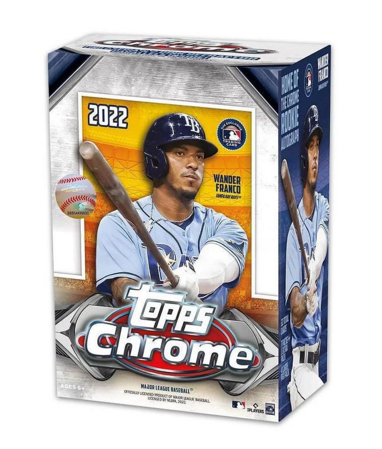 2022 Topps Chrome Baseball Blaster Box