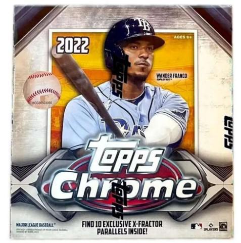 2022 Topps Chrome Baseball Mega Box