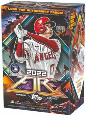 2022 TOPPS FIRE BLASTER BOX