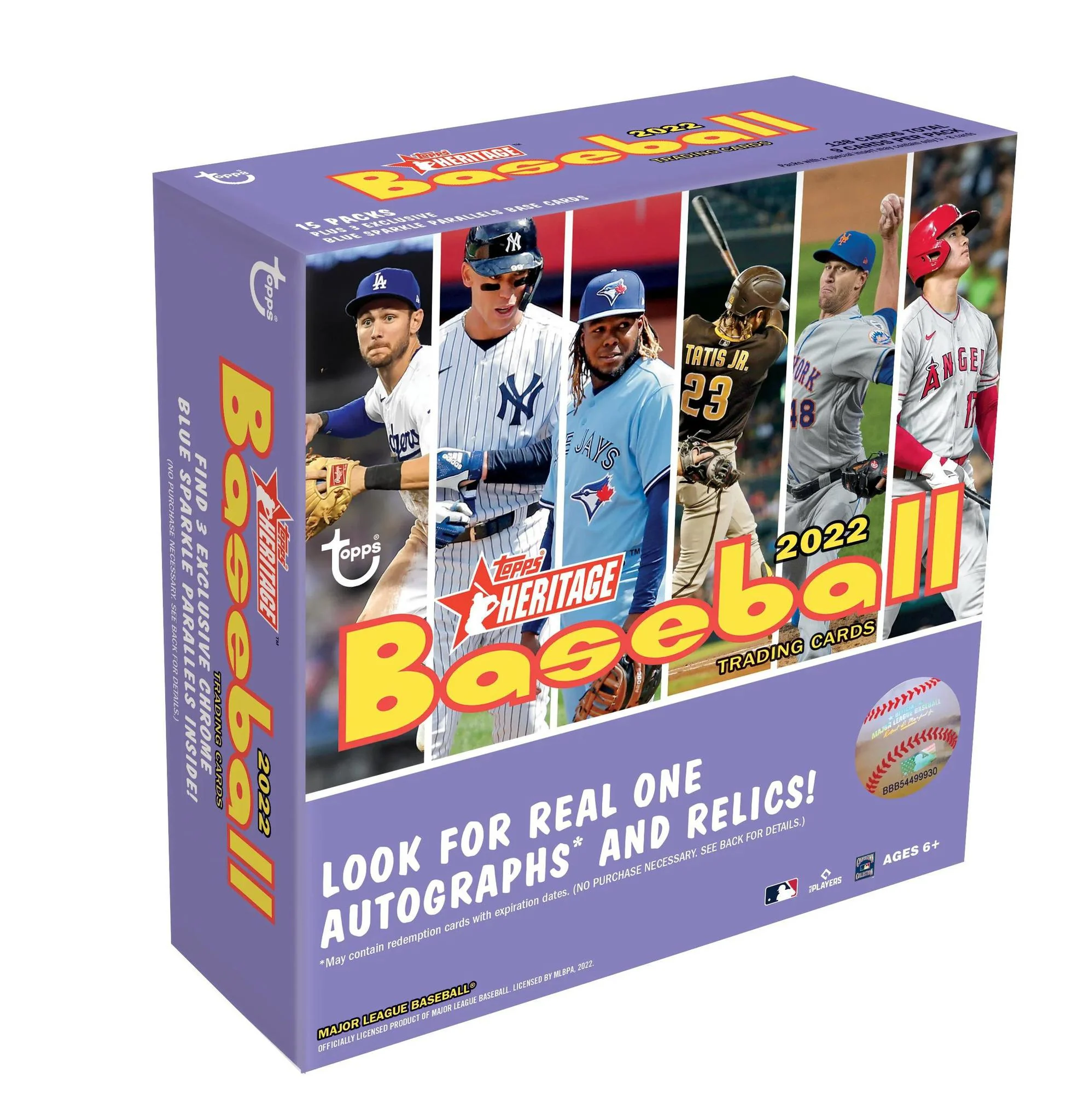 2022 TOPPS HERITAGE MEGA BOX