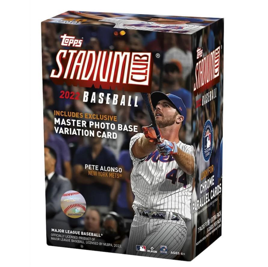 2022 Topps Stadium Club Baseball Blaster Box