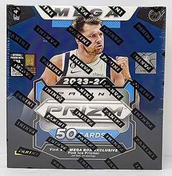 2023-24 Panini Prizm Walmart Basketball Mega Box (Pink Ice)