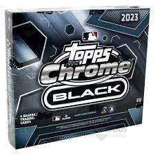 2023 Topps Chrome Black Baseball Hobby Box