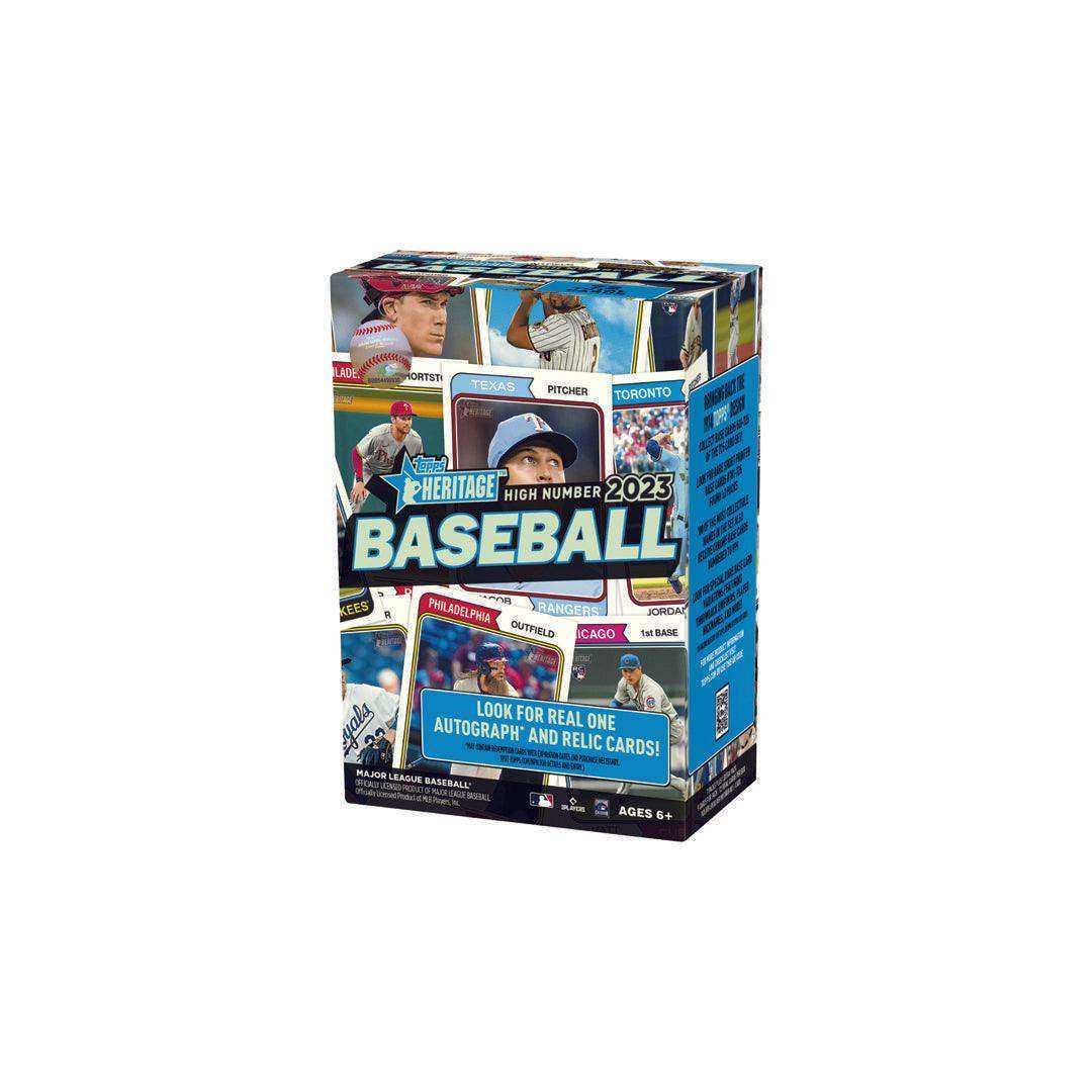 2023 Topps Heritage High Number Baseball Blaster Box