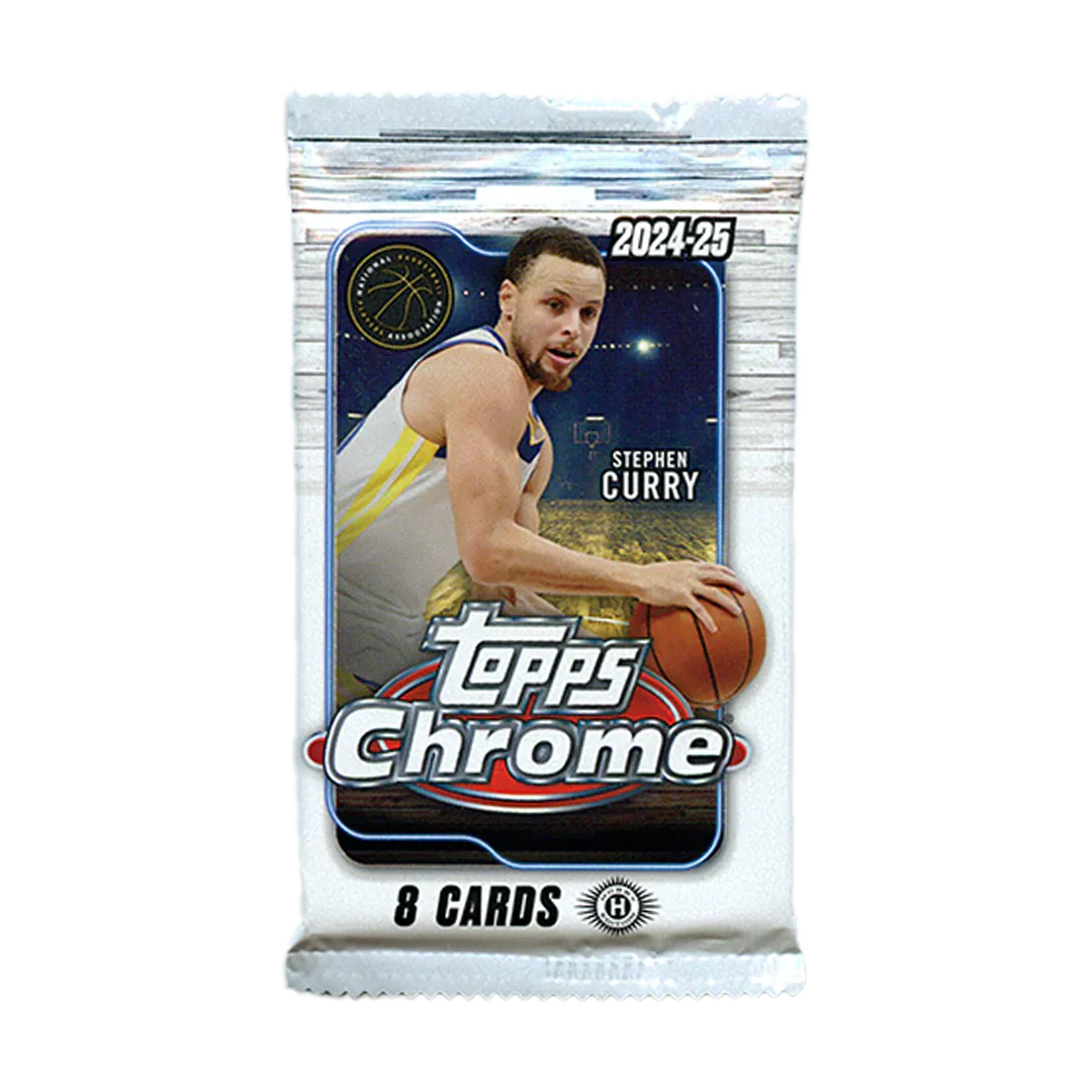 2024-25 Topps Chrome Basketball Hobby Pack
