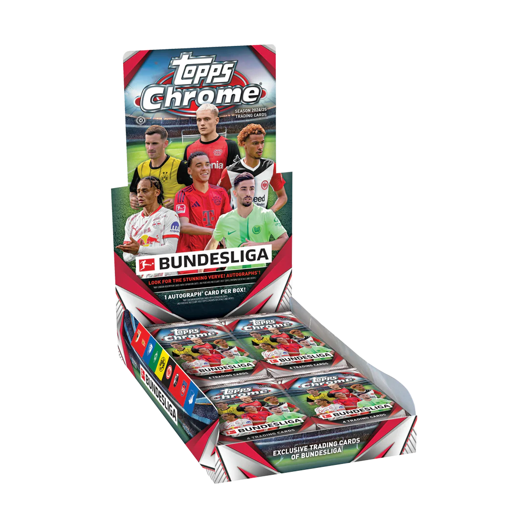 2024-25 Topps Chrome Bundesliga Hobby Box