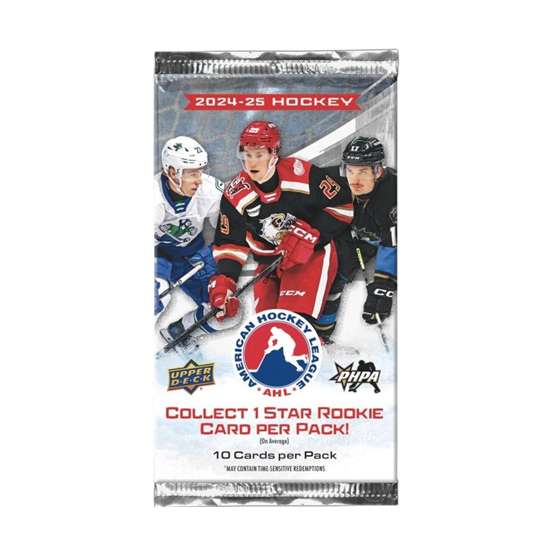 2024-25 Upper Deck AHL Hockey Hobby Pack
