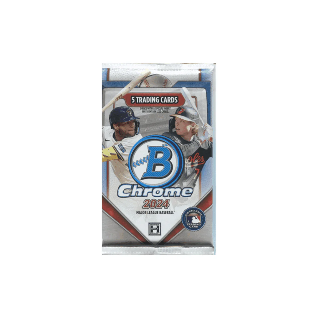 2024 Bowman Chrome Baseball Hobby Pack