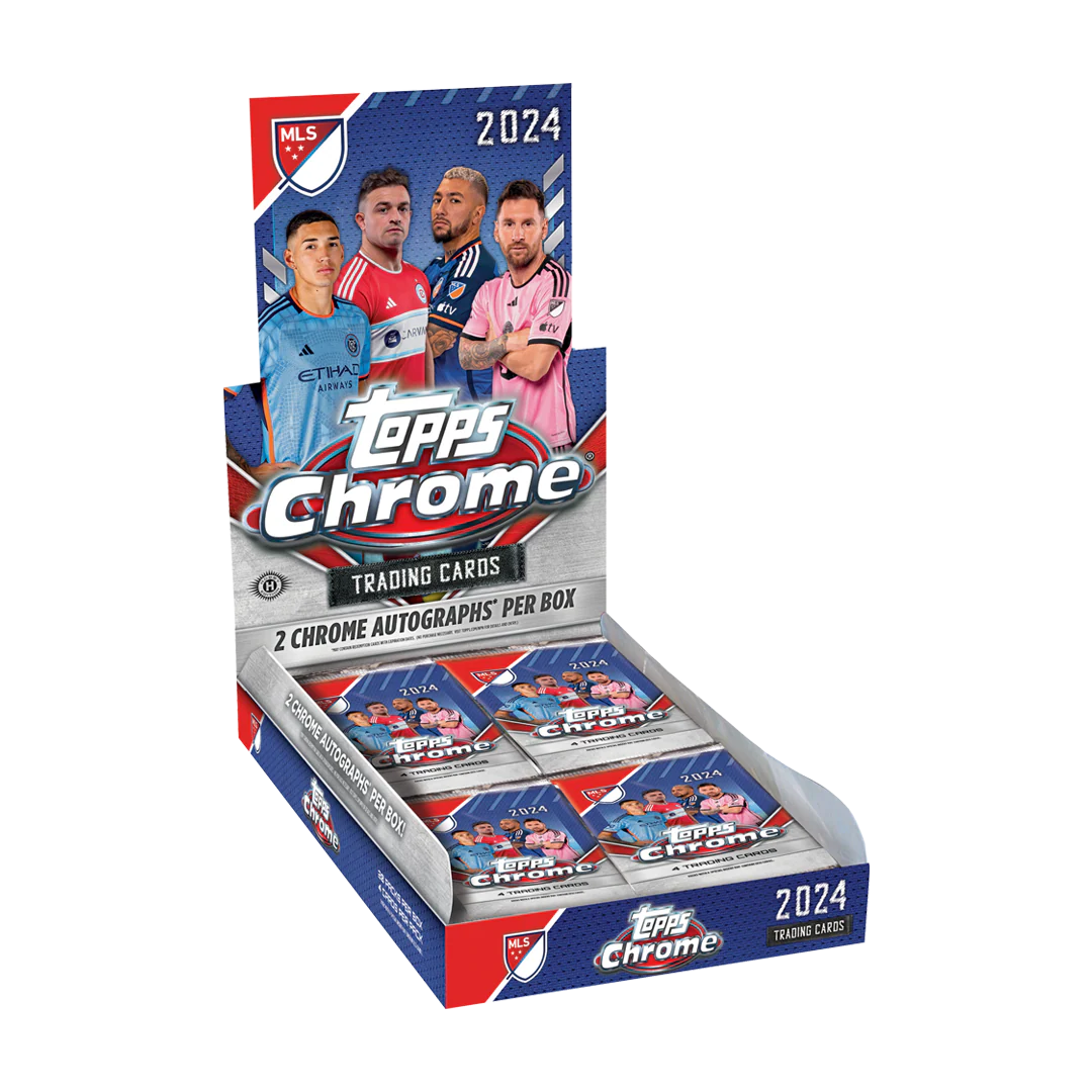 2024 Topps Chrome MLS Soccer Hobby Box
