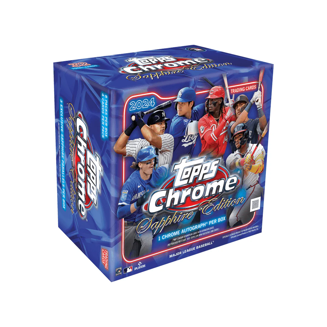 2024 Topps Chrome Sapphire Baseball Hobby Box